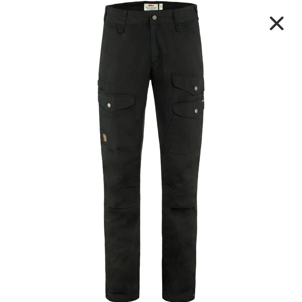 Fjallraven Mens Vidda Pro Ventilated Trs M, Black, US 36